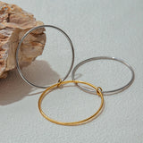 Pulsera Apilada de Dos Tonos Romina
