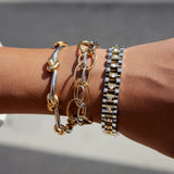Pulsera Multi Enlace Bicolor Ramona