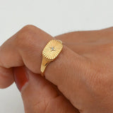 Anillo de Oro Aglaia