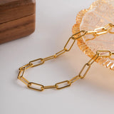 Collar de Cadena con Clip de Papel Ria