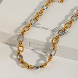 Collar de Oro Bicolor Addison