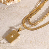 Collar Dorado Capa Raphaela