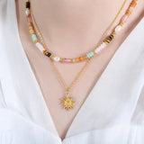 Collar de Sol Eliora Oro