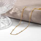 Collar de Cadena de Oro Julia
