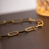 Collar de Cadena con Clip de Papel Ria