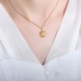 Collar de Sol Eliora Oro