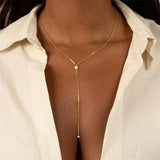 Collar con Borlas de Perlas Beatrice