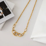 Collar de Cadena de Oro Renelle