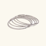 Conjunto de Pulseras Doradas Shannon