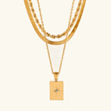 Collar Dorado Capa Raphaela