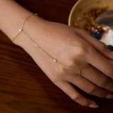 Cadena de Mano Cressida Diamante