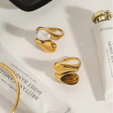 Anillo de Perla Ámbar Mara