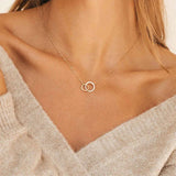 Collar de Aros de Oro Isabelle