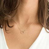 Collar de Aros de Oro Isabelle