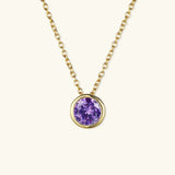 Collar de Piedra de Nacimiento Amelia