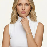 Pulsera de Tenis Diamante Wisteria