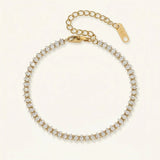 Pulsera de Tenis Diamante Wisteria