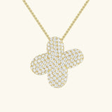 Collar de Diamante Inicial Burbuja