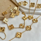 CONJUNTO DE TREBOL | ORO