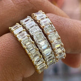 ANILLO CÚBICO EN ORO