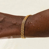 Pulsera de Cadena de Oro Imara