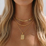 Collar Dorado Capa Raphaela