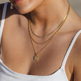 Collar Dorado Capa Raphaela