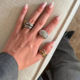 Conjunto de Anillos de Diamante Stella